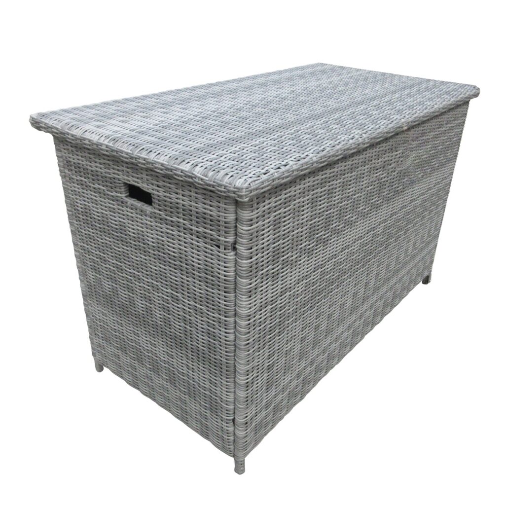 Tenby Rattan Style Garden Storage Box 5056771098291 2